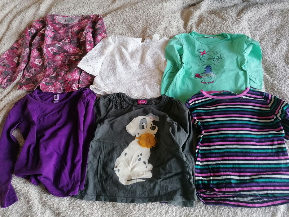 Zestaw 6 bluzeczek