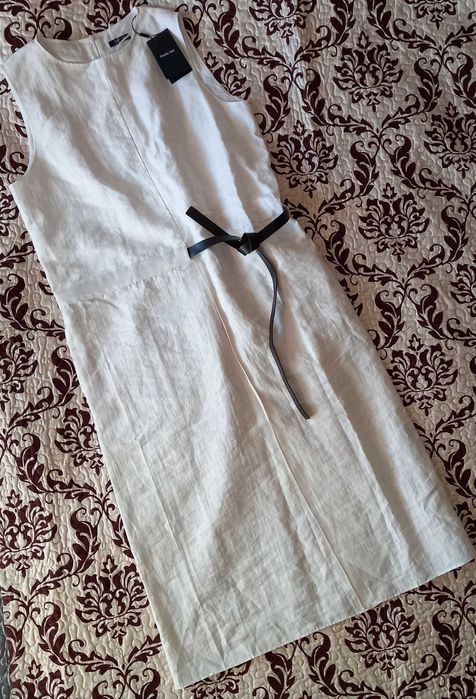 Сукня Massimo Dutti p.L платье оринінал бавовна льон хлопок лен