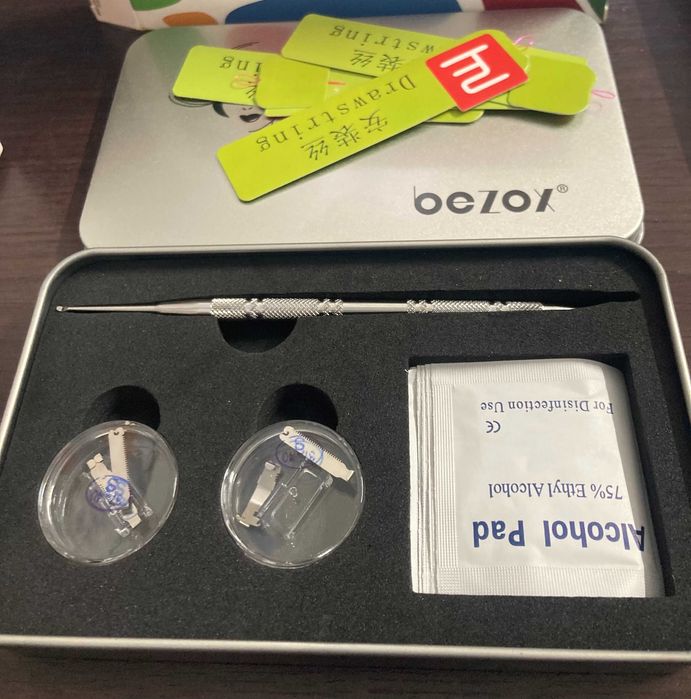 Zestaw do korekcji wrastających paznokci BEZOX