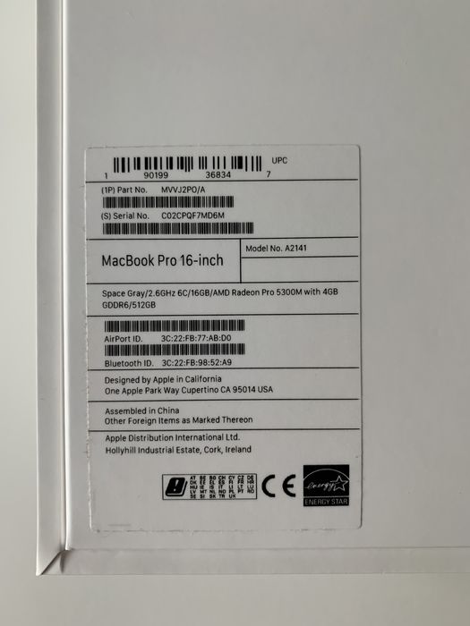 MacBook Pro 16 - Como Novo