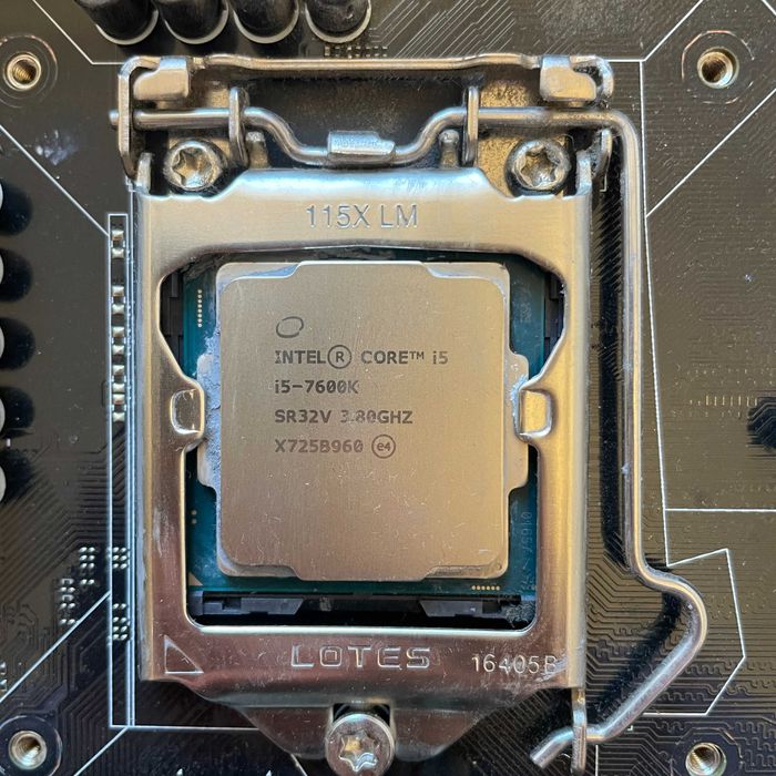 Procesor Intel Core i5-7600k + płyta główna Asus Z170 Pro Gaming