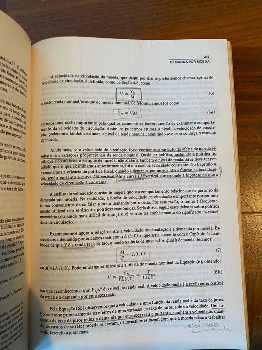 Macro-economia de Rudiger Dornbush e Stanley Fischer