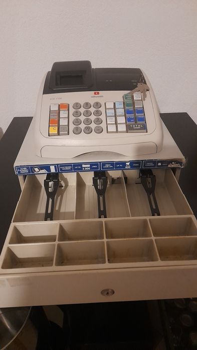 Caixa registadora Olivetti ECR 7700 (bom estado)