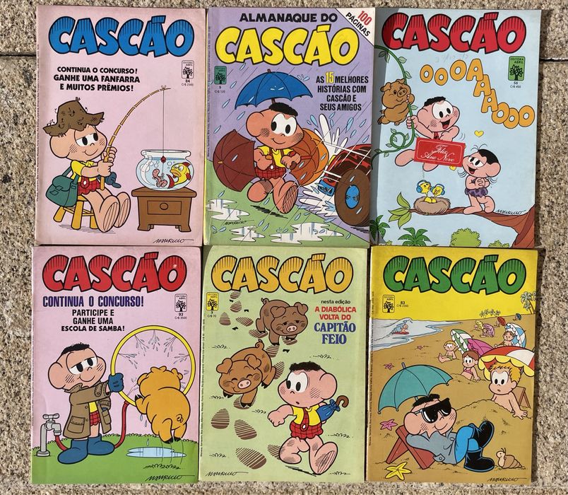 Revistas Vintage Banda Desenhada Cascão