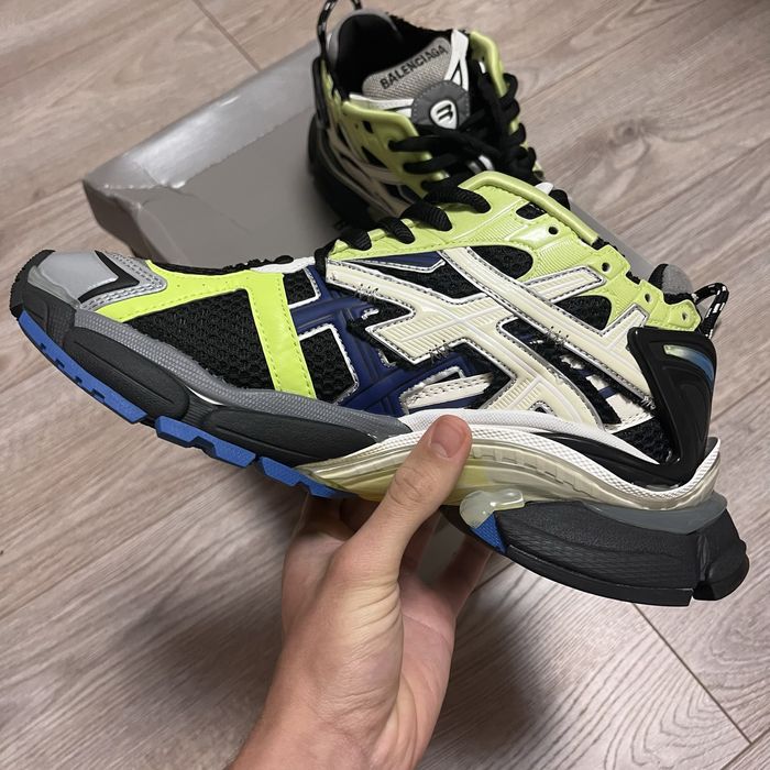 Чоловічі кросівки Balenciaga Runner 7.0 Black Green