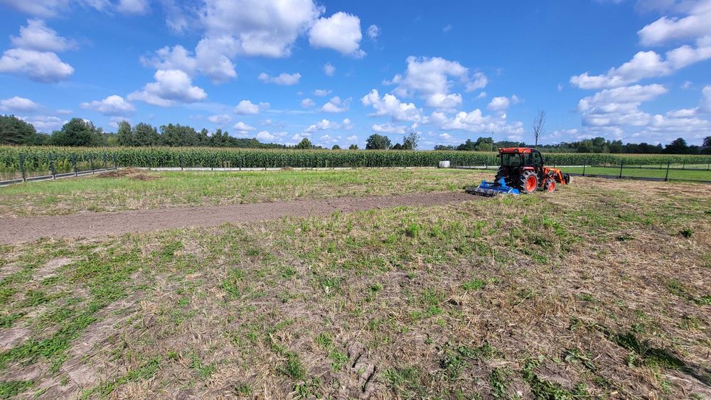 glebogryzarka separacyjna kosiarka ładowarka zamiatarka trawnik