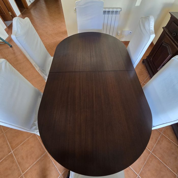 Mesa e cadeiras Pé de Galo