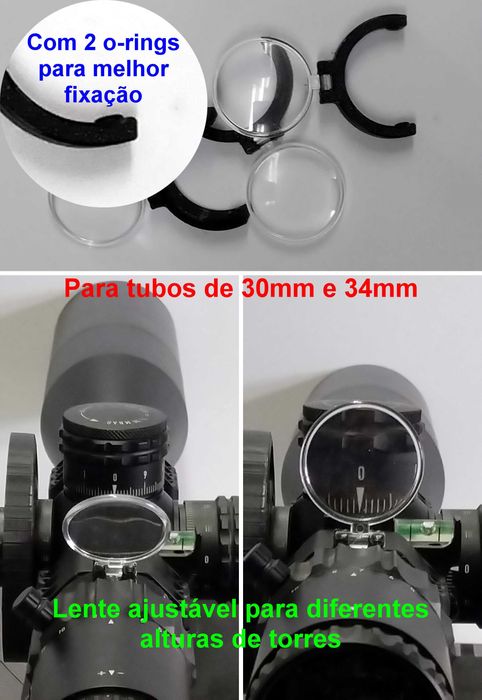 Lente para torretas de miras