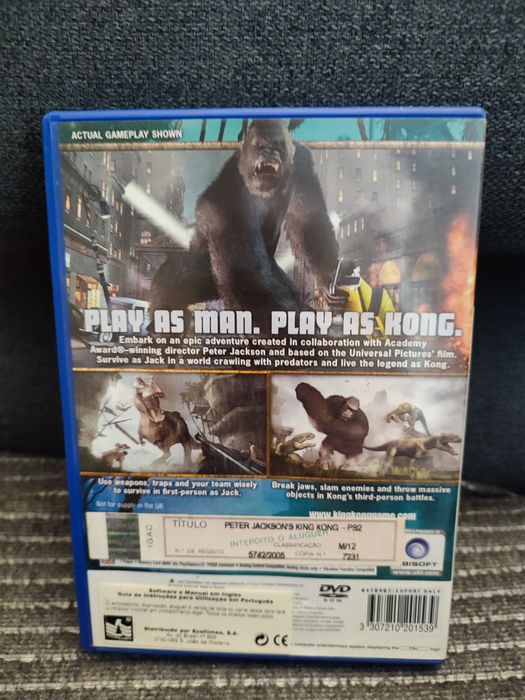 Jogo King Kong ps2