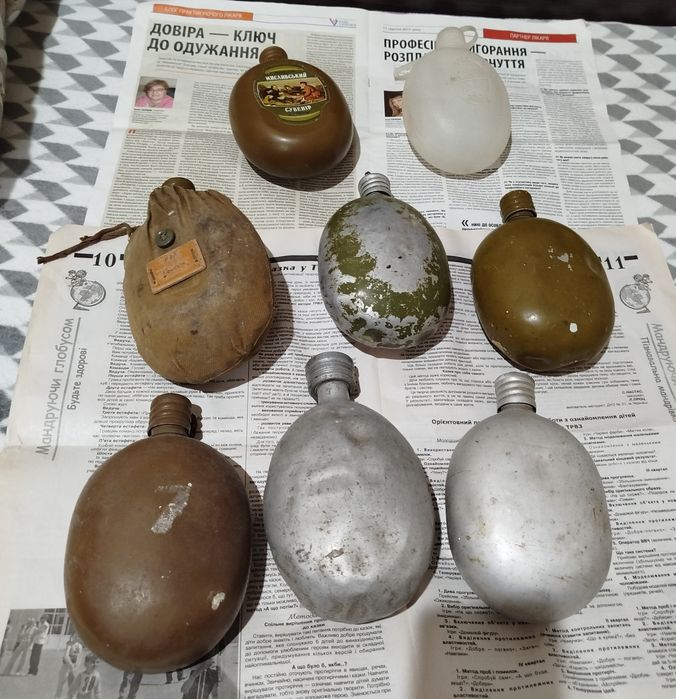 Продам бутылочки Фляги СССР цена за все