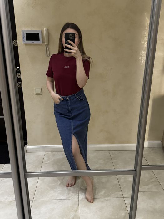 Джинсова спідниця від Zara