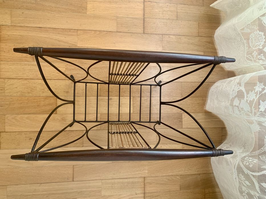 Porta revista antigo rústico