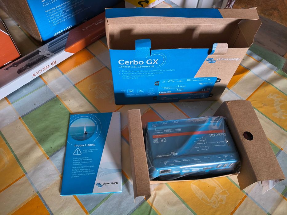 Victron Energy Cerbo GX MK2 novo, selado na embalagem original