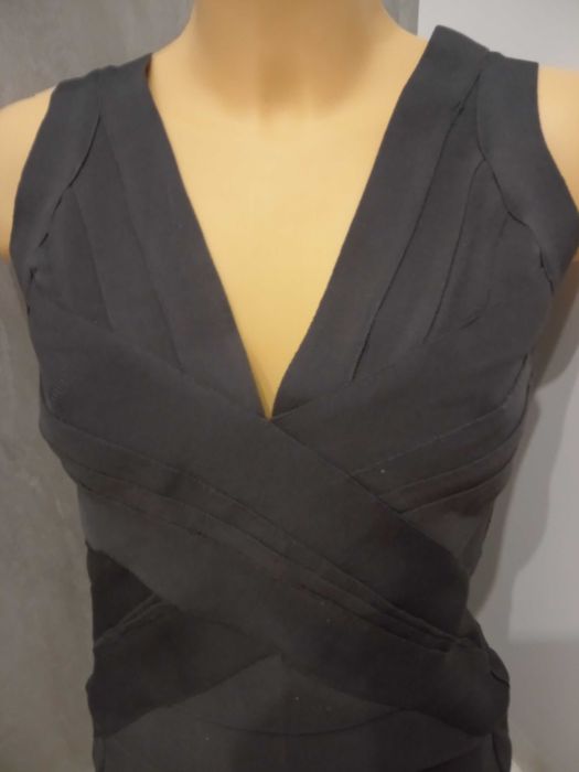 Sukienka bandażowa szara Tiffi S 36