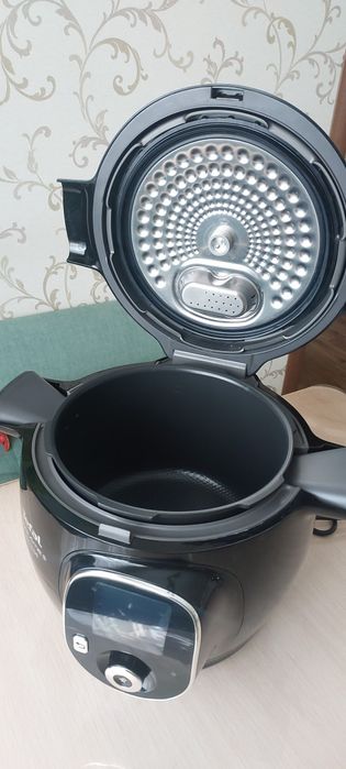 мультиварка-скороварка tefal cook4me+ connect