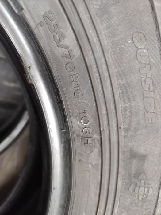 Pneus 235/70r16 Michelin Latitude Cross ocasião