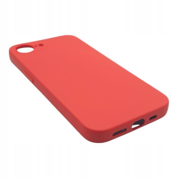 Silicon Case Do Iphone 16E Czerwony Pokrowiec Etui Silikon