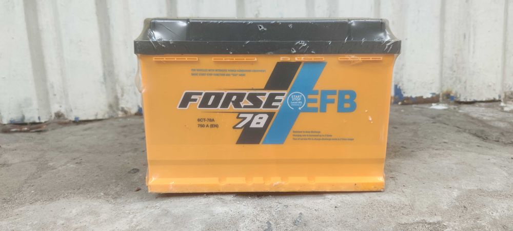 Акумулятори Forse 6СТ-50,60,63,65,74,78,100,110,140,192,225