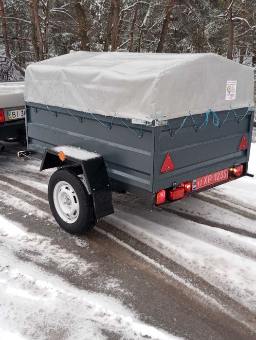 прицепы Днепр 2 метра. АКЦИЯ тент Евро Фура в подарок