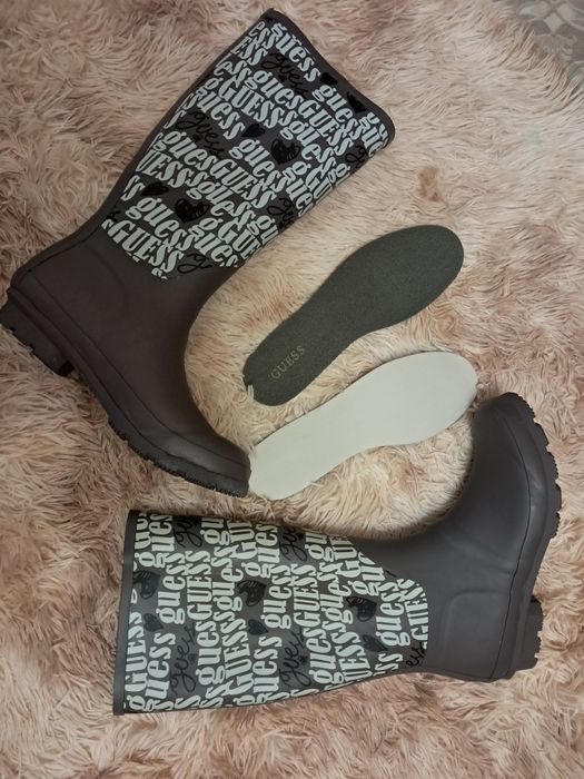 Резиновые сапоги Guess Original гумові чоботи