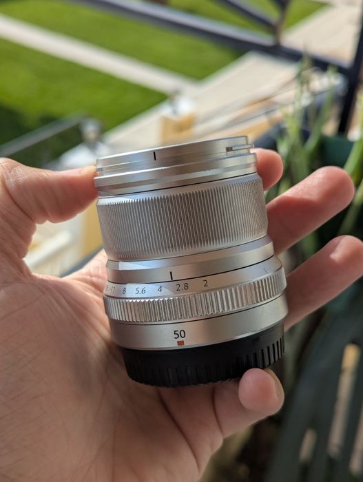 Fujinon 50mm f2.0 silver (Fujifilm)