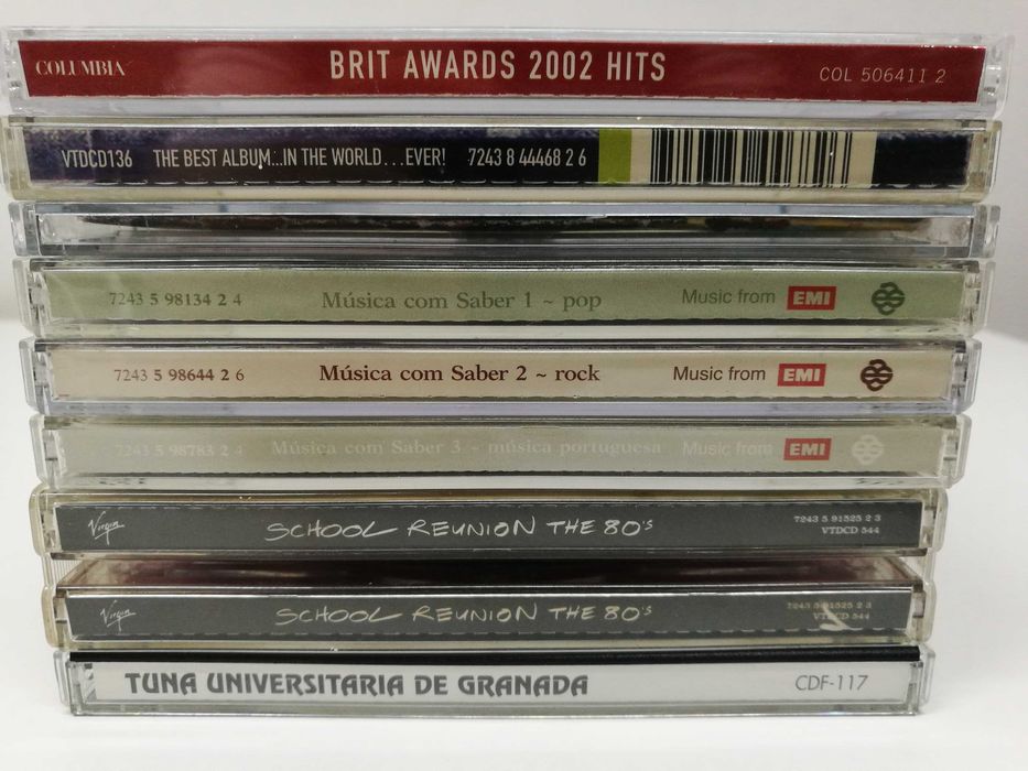 CDs - coletâneas e bandas sonoras (vários artistas)