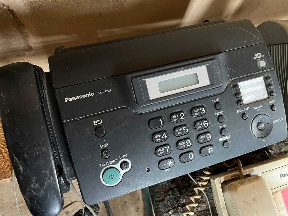 Факс , телефон, Panasonic, работоспособность не проверял, на запчасти