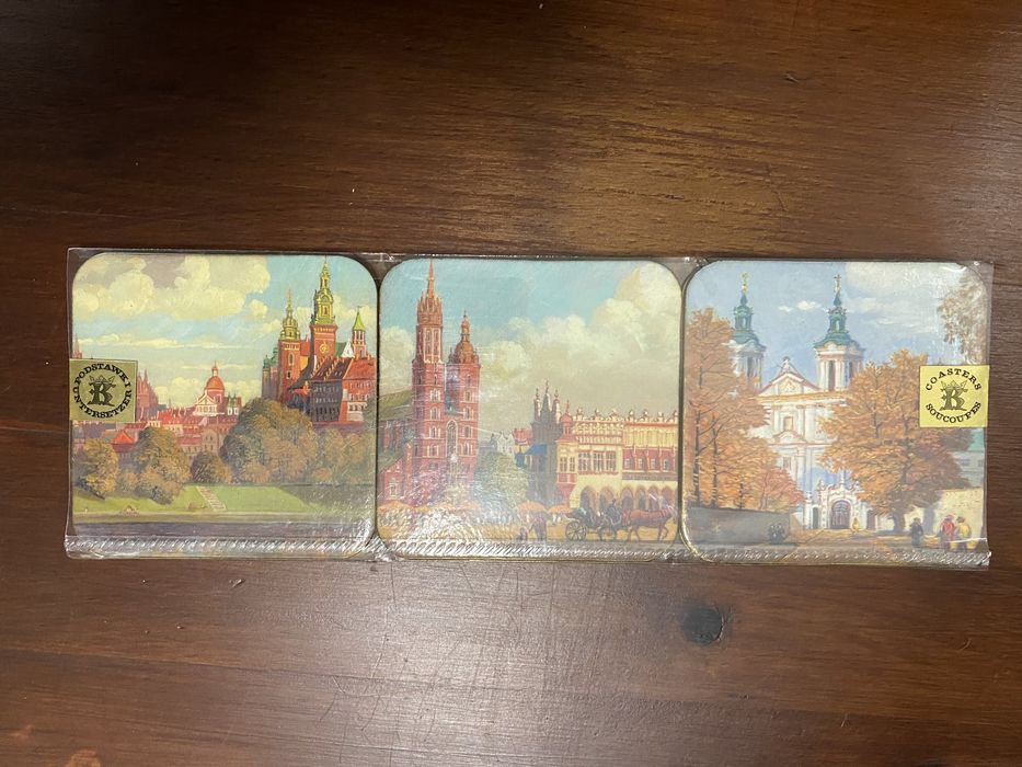 6 pousa copos antigos