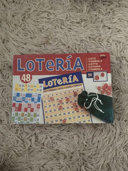 Jogo de tabuleiro Lotaria