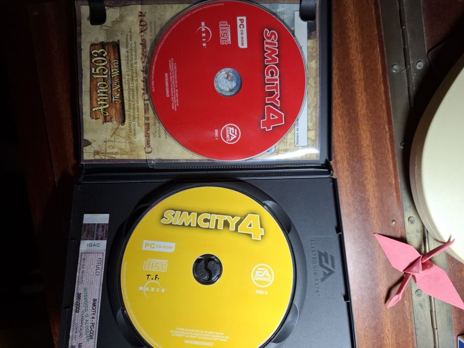 Jogo cd sim city 4