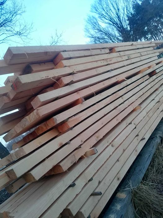 Więźba dachowa, deski, łaty, kontrłaty