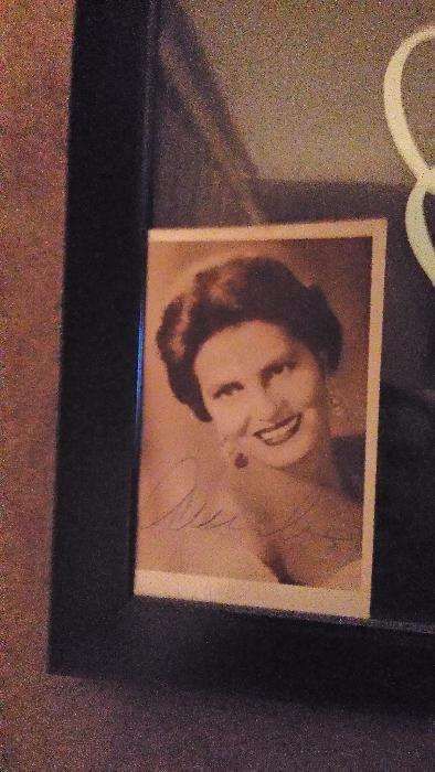 Foto Amália Rodrigues autografada