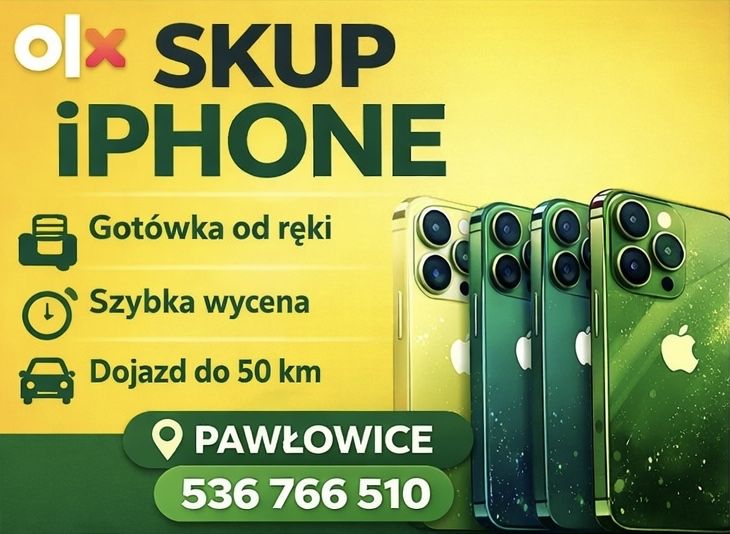 Skup iPhone - Gotówka od ręki | Szybka wycena | Dojazd w ten sam dzień
