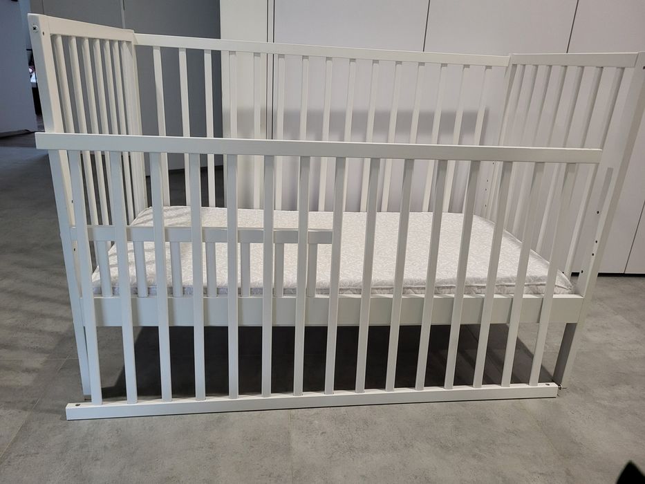 Łóżeczko niemowlęce 120x60 + materac