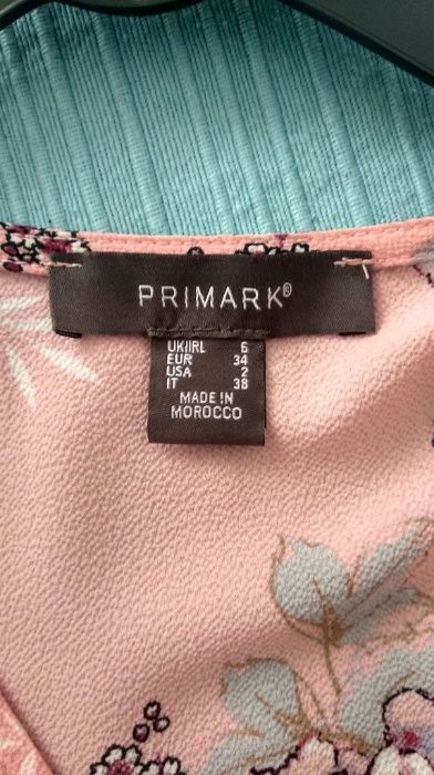 Blusa traçada Primark (34)64738699645697122