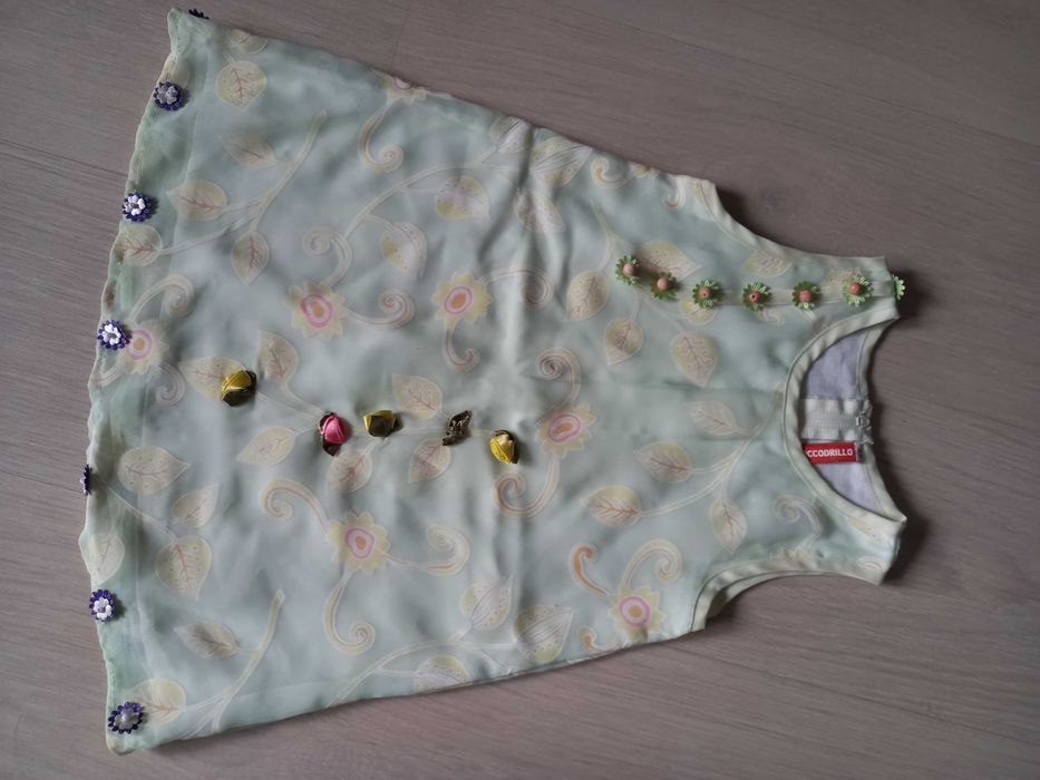 Sukienka elegancka wizytowa Coccodrillo r. 92