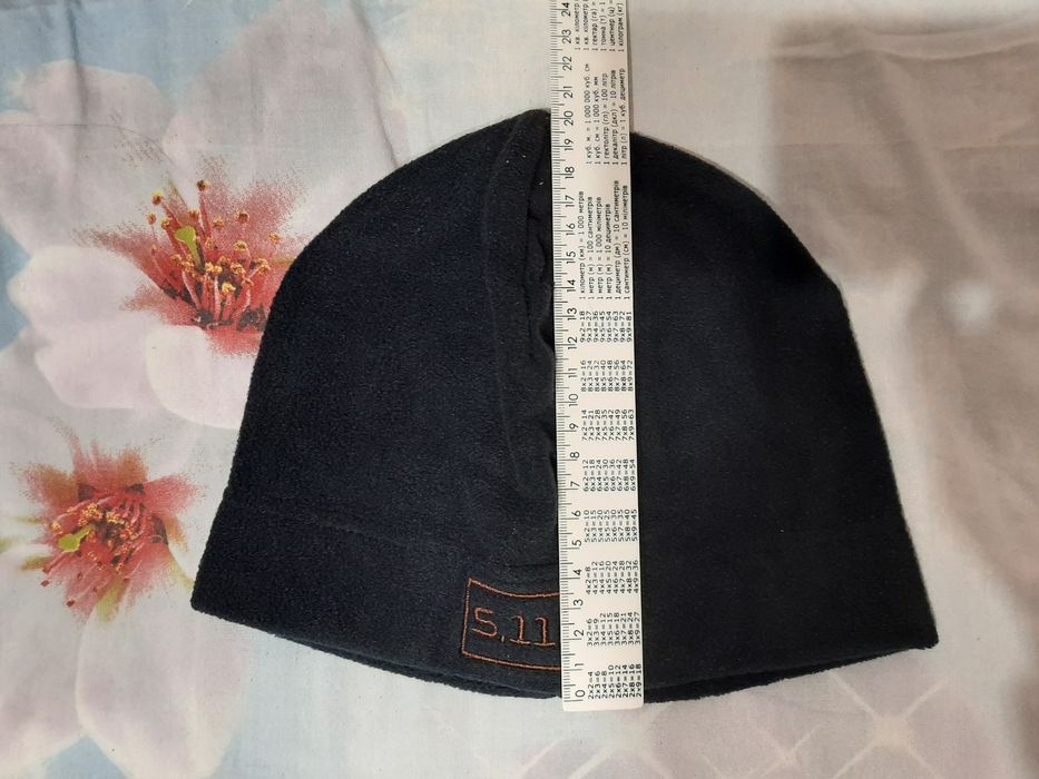 Шапка.  Осень-Весна. Флисовая шапка 5.11. Синего цвета.