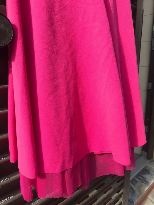Vestido rosa “rodado”