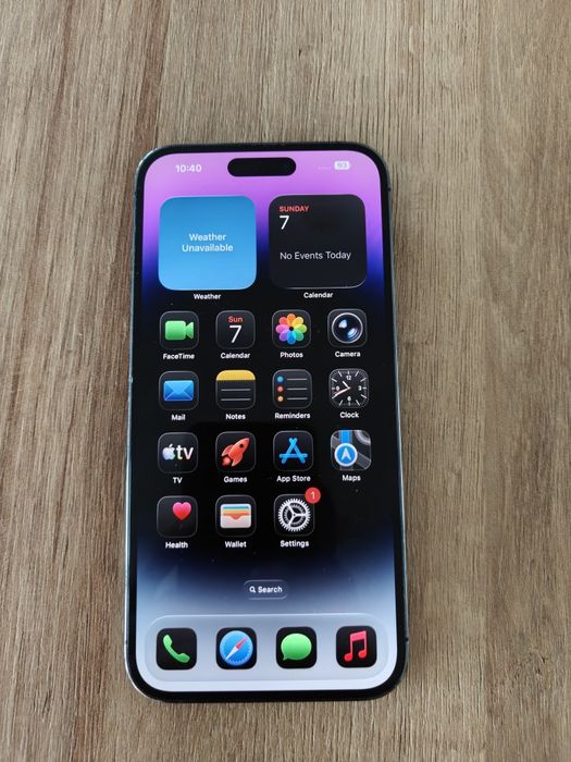 iPhone 14 pro max deep purple 256 gb