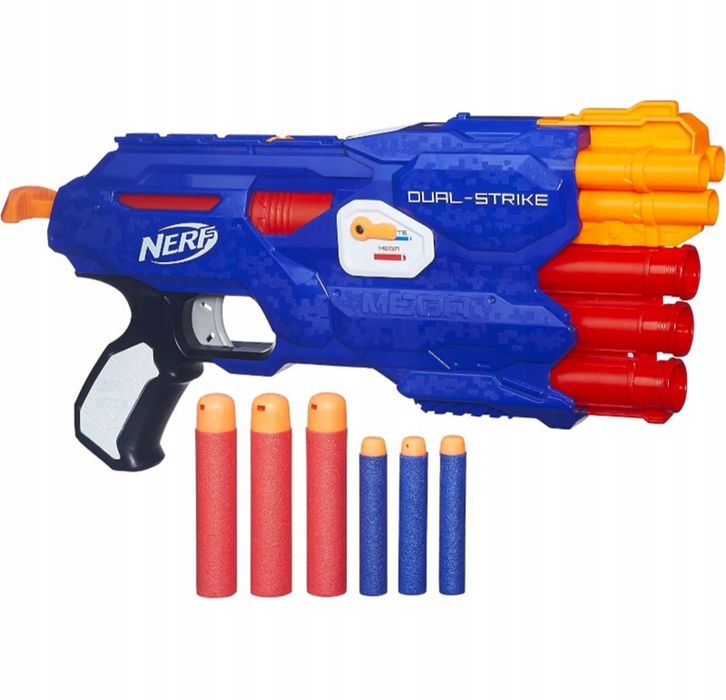 Nerf Dual-Strike wyrzutnia