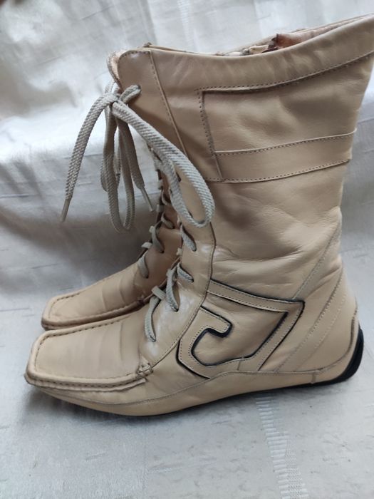 Buty trzewiki kozaki wiazane