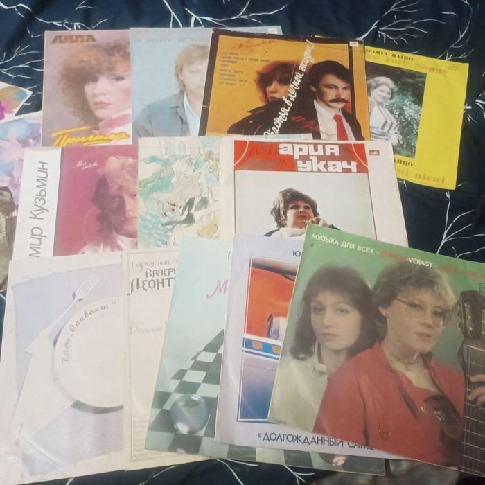 Пластинки, платівки, вініл