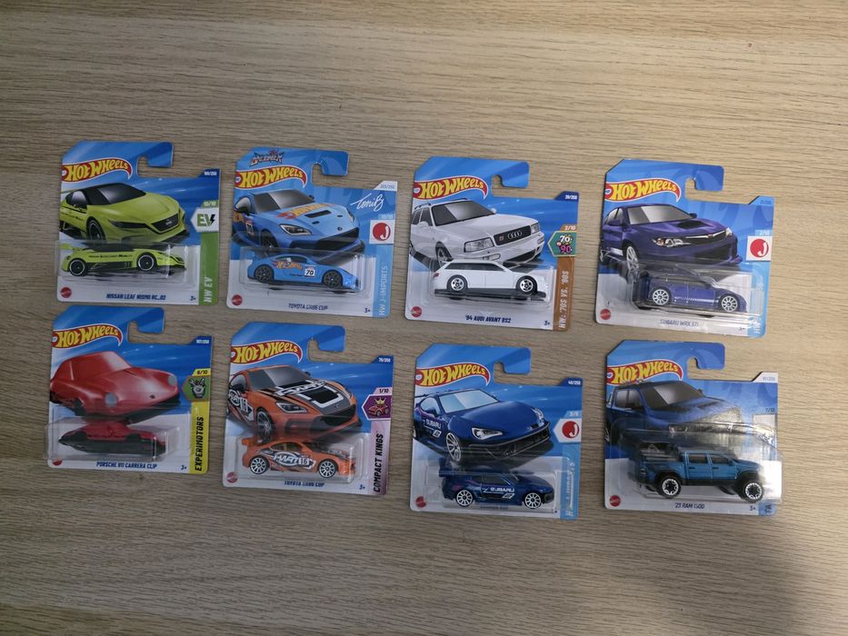 Hot wheels zestaw 8szt