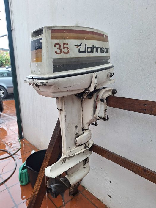Motor de barco fora de bordo Johson 35 cv