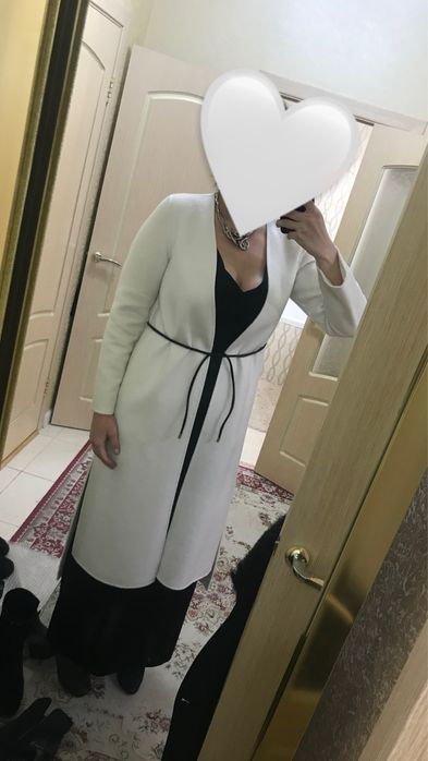Продам стильное белое/Ivory  пальто  Autograph   премиум линейкаM&S