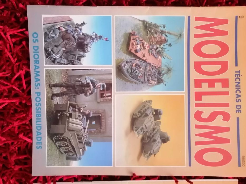 Lote de revistas sobre Técnicas de Modelismo