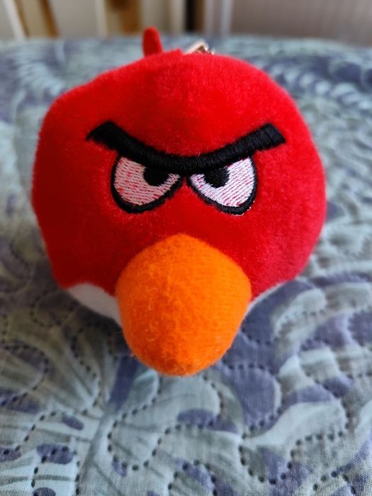 Maskotka brelok pluszowy Angry Birds zabawka dziecko niemowlę
