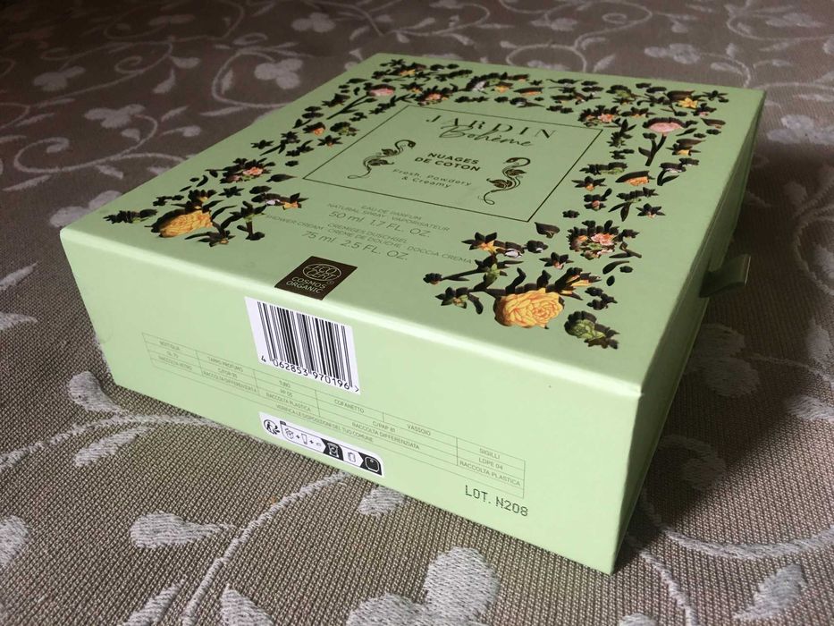 Jardin Boheme - Nuages de coton - woda perfumowana + żel pod prysznic
