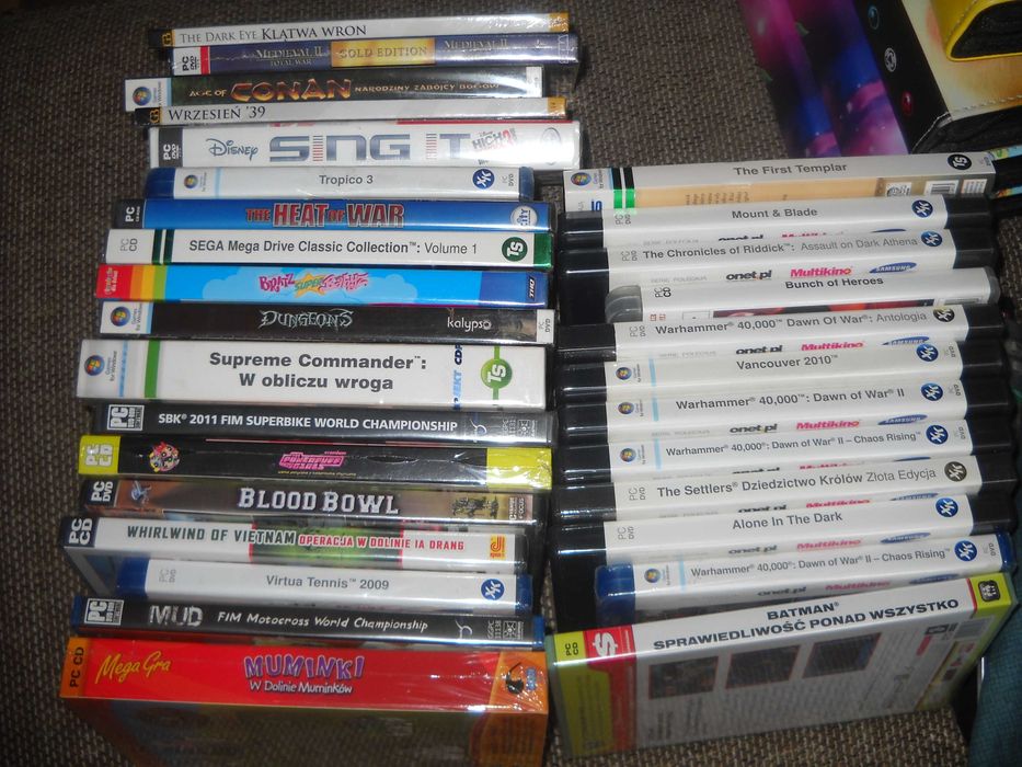 Pak gier PC - Nowe i Używane Gratis Przypinka Wiedźmin