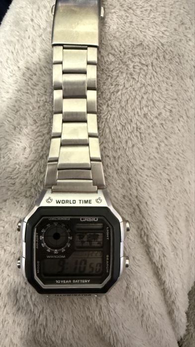Relogio Casio World Time Illuminator